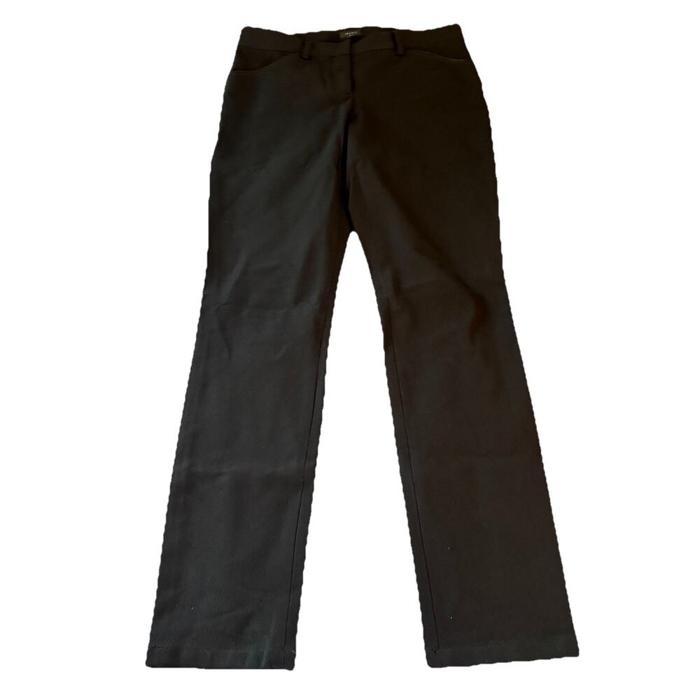 Theory Black Dantey P Basis Pants Women’s Size 6 Made In USA Business Career